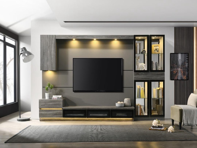 Mueble de TV y mueble de pared